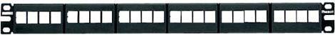 Immagine prodotto Panduit 24-port Modular Patch Panel 6 Removable Faceplates 1U