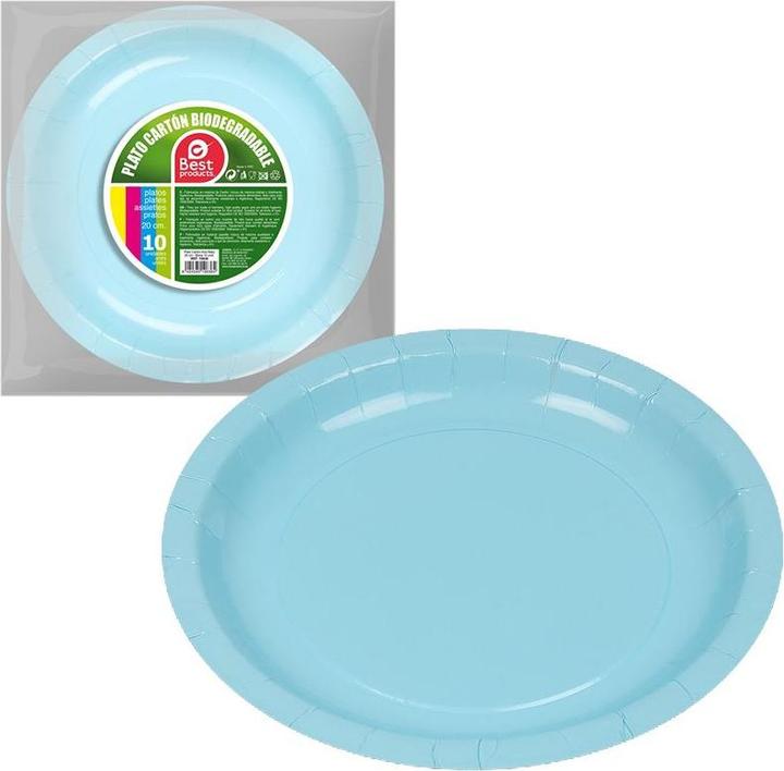 Best Products Green Cardboard Plates (12x)