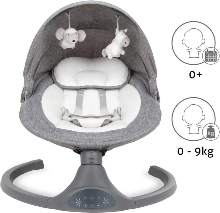 Produktbild Kidwell LUXI 2in1 elektrische Schaukel mit Moskitonetz und Bluetooth