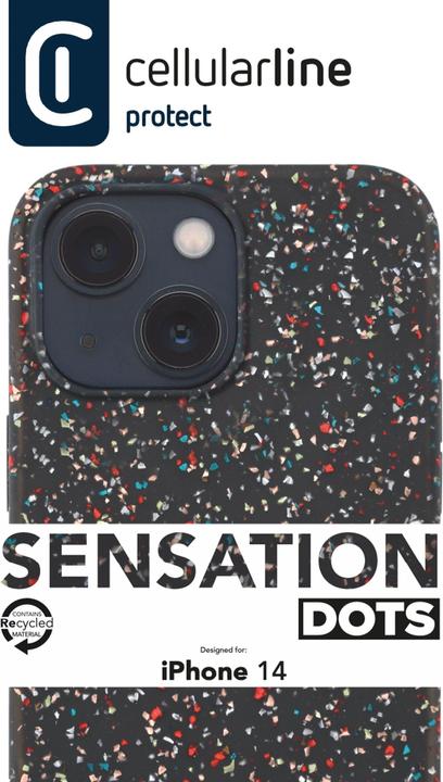 Actual product image Cellularline Sensation Dots Case (Apple iPhone 14)