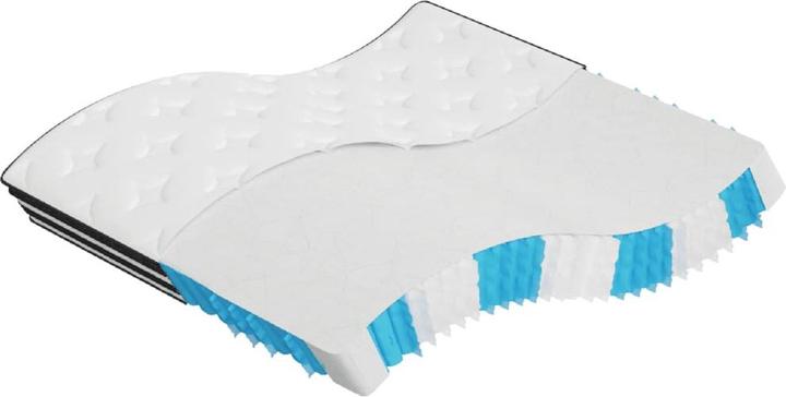 vidaXL Taschenfederkern-Matratze (Foam core, 180 x 200 cm)