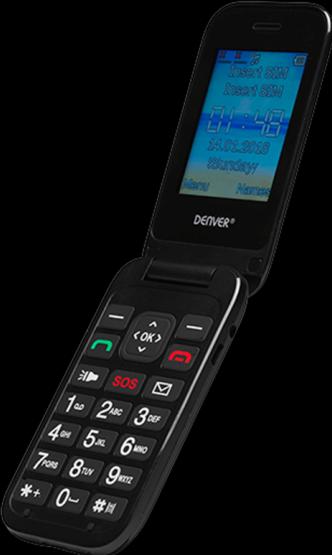 Produktbild Denver Phone BAS-24200M (Black) (2.40", 0.30 Mpx)