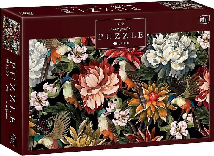 Interdruk Interdre Puzzle 1000 el Secret Garden 3 INTERDRE (1000 pezzi)