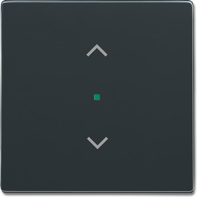 Busch-Jaeger, Zubehör Schalterprogramm, Wippe 1-fach,Symbol 6232-10-81 Jalousie Busch-free@home anthrazit