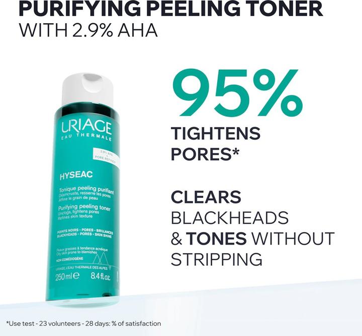 Actual product image Uriage Hyséac Purifying Toner (Facial cleansing wipes)