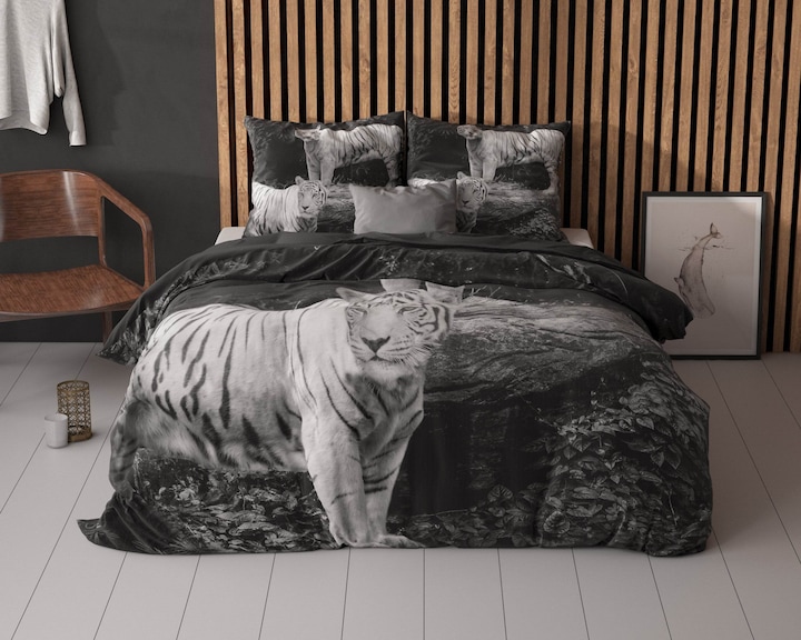 Image du produit Sleeptime Housse de couette Tigre (Housse de couette, 140 x 220 cm)