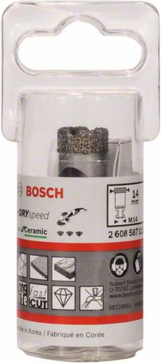 Produktbild Bosch Professional Zubehör PRO Core Cutter dry, 14 x 30 x 22,23 mm (14 mm)