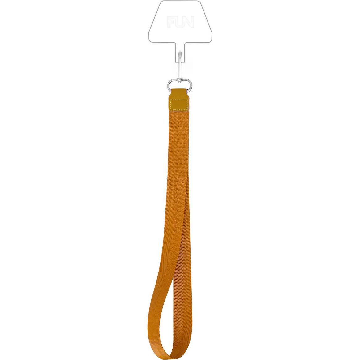 Peter Jäckel FUN Universal Necklace Inlay mit Big Strap Orange, Handykette, Orange