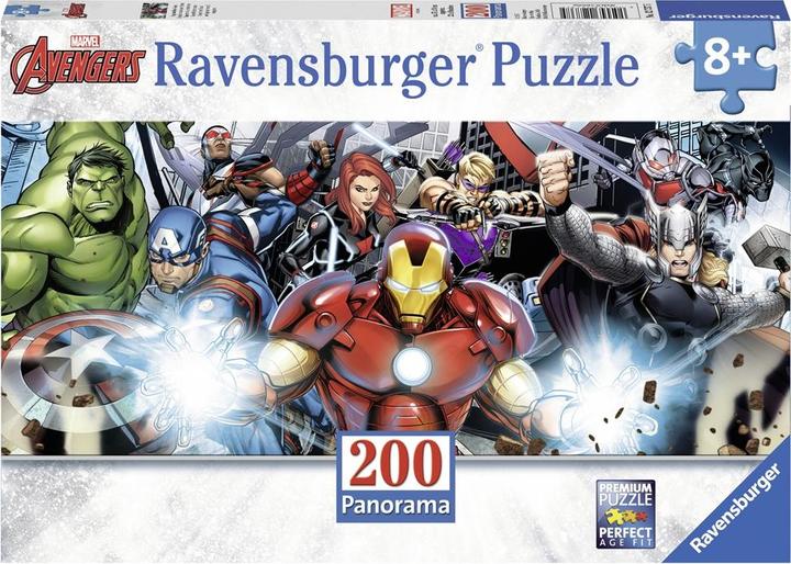 Image du produit Ravensburger Panorama Marvel Avengers (200 pièces)
