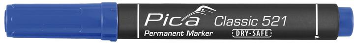 Actual product image Pica Permanent marker 2-6mm, wedge tip, / SB (Blue, 6 mm)