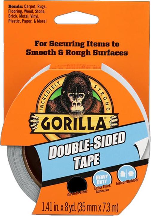 Gorilla Doppelseitiges Klebeband 35mm x 7.3m (35 mm)