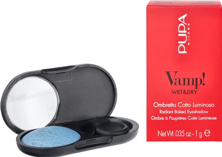 Actual product image Pupa Milano Vamp! Eyeshadow Bon-Ton Blue 306 (306 Bon-Ton Blue)