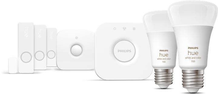 Produktbild Philips Hue Secure Sensoren Bundle (1100 lm, E27)