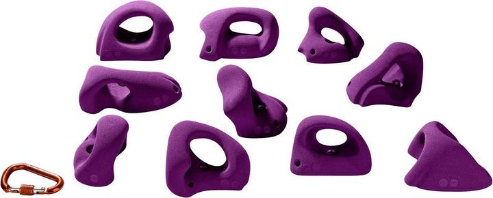 Image du produit Entre Prises Prises d'escalade Essential Jugs XL anciennement Grab It II (Violet)