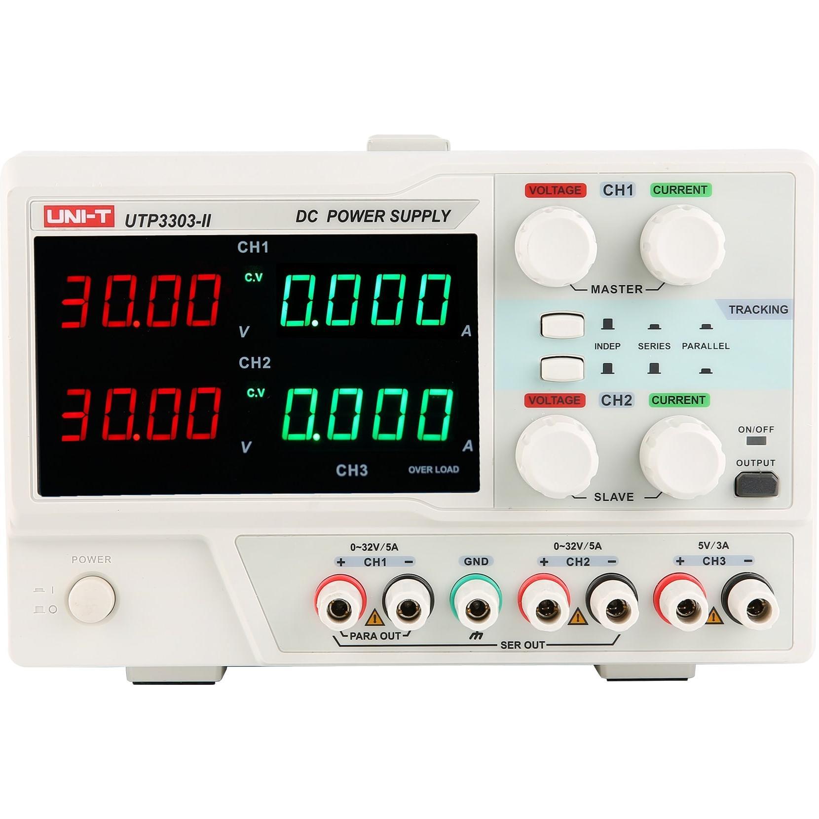 Thumbnail - Uni-T Labornetzgerät UTP3303-II, 3-Kanal, 207 W, Labornetzgerät