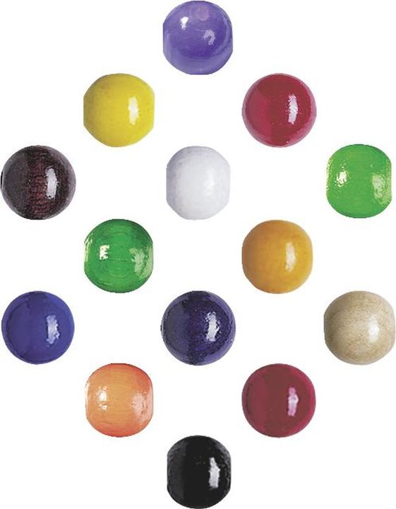 Produktbild Knorr Holzperle 12 mm bunt sortiert
