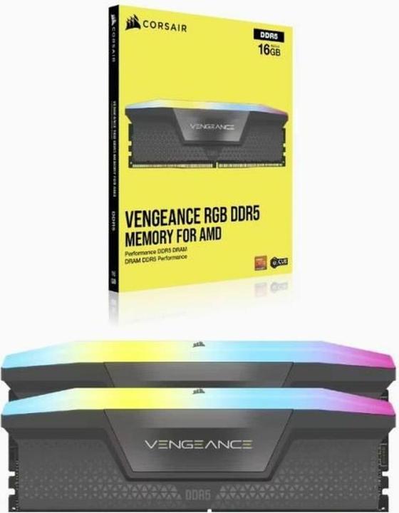 Produktbild Corsair Vengeance RGB (2 x 16GB, 6000 MHz, DDR5-RAM, DIMM)