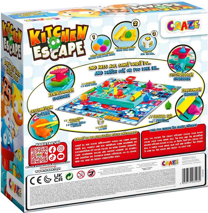 Actual product image Craze Kitchen Escape Game (German, 2 - 4 Players)