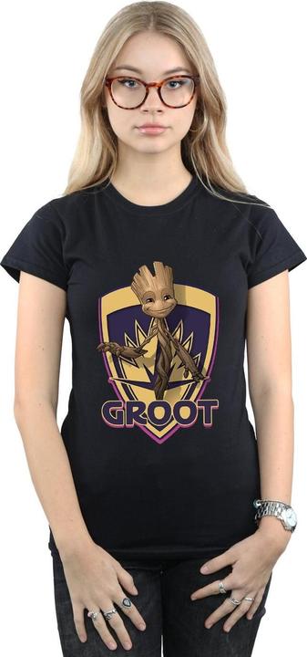 Immagine prodotto Guardians Of The Galaxy Groot Badge Maglietta Donna (M)