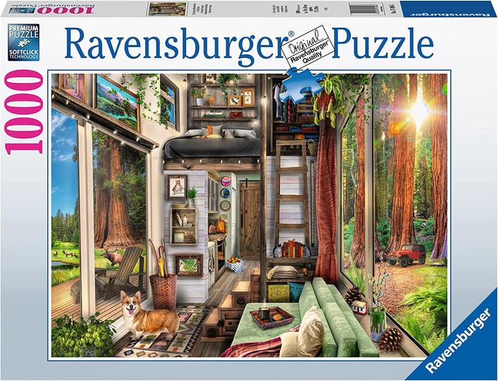 Produktbild Ravensburger Häuschen im Wald (1000 Teile)