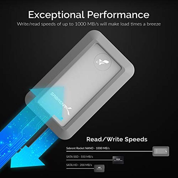 Immagine prodotto Sabrent Rocket Nano Rugged (1 TB)