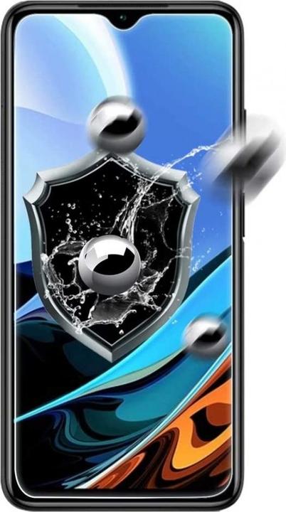 Actual product image Screenguard Xiaomi Redmi 9T Full Screen Protective Glass Film 2.5D 9H (1 Piece, Xiaomi Redmi 9T)