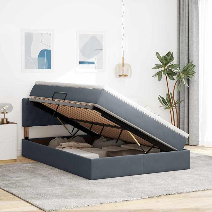 Produktbild vidaXL Modernes Bett (140 x 200 cm)