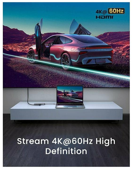 Image du produit Ugreen Ultra compact (USB-C, 6 ports)