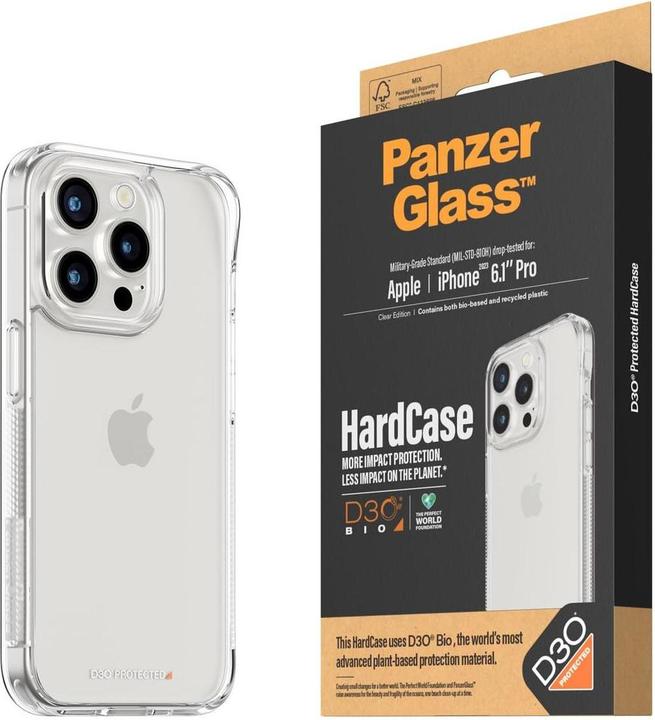 Produktbild PanzerGlass HardCase with D3O (Apple iPhone 15 Pro)