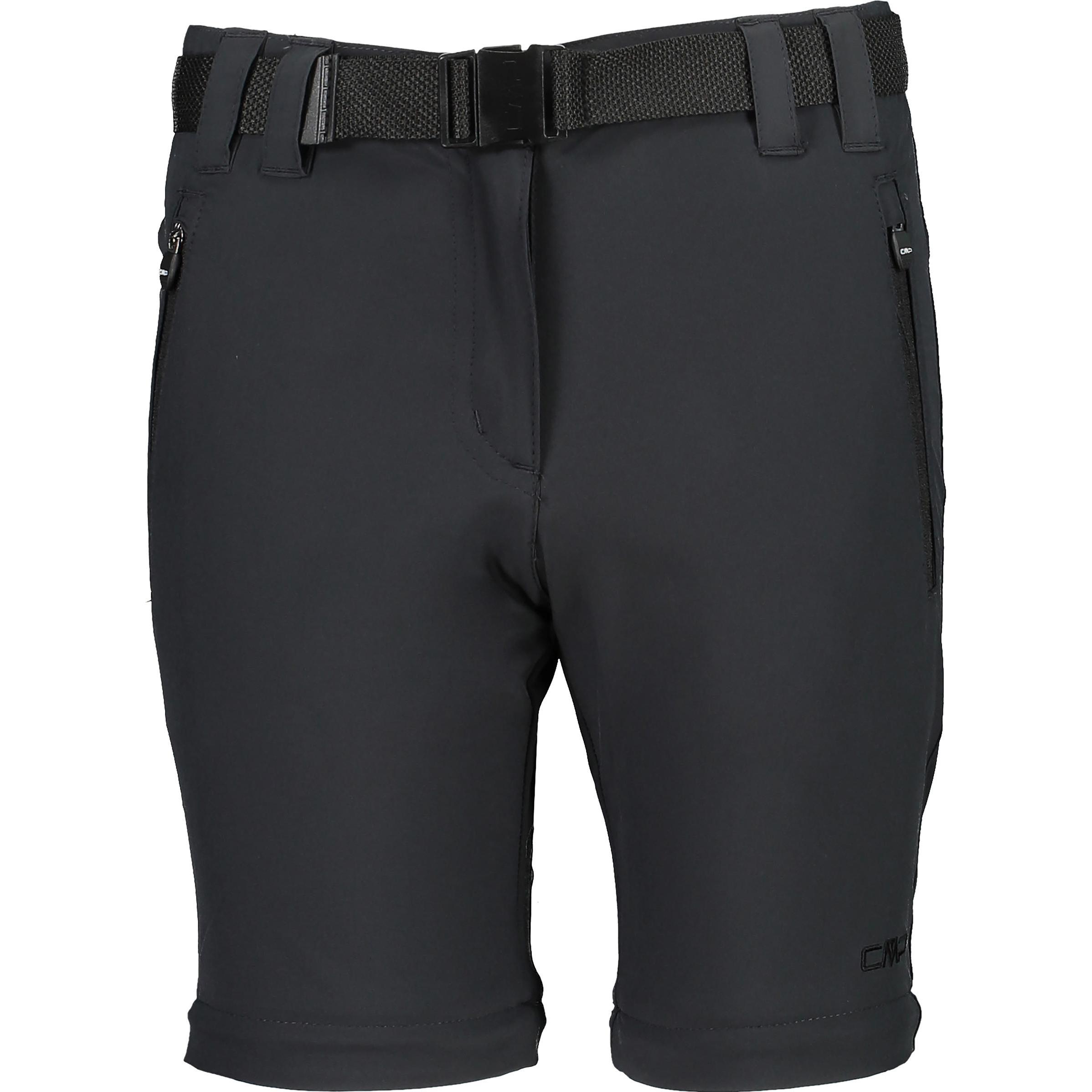CMP Campagnolo, Unisex, Outdoorhose, Trekking Zipp Off Girls Hose (92), Grau, 92