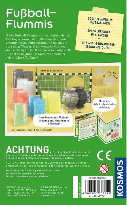 Image du produit Kosmos Kit expérimental pour les poupées de foot