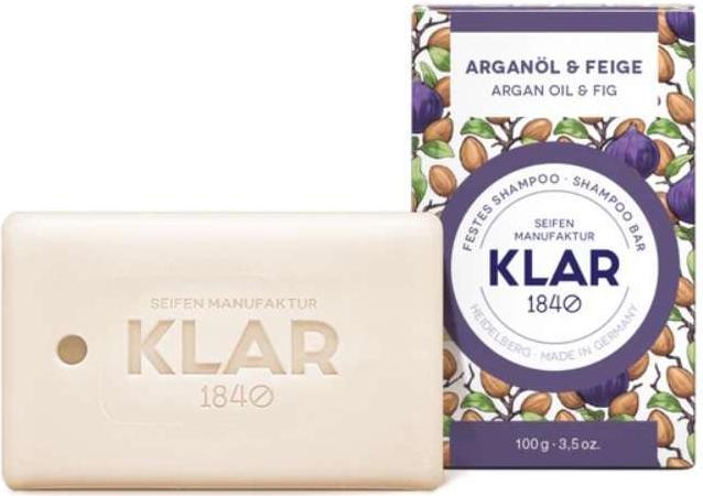 Image du produit Klar Huile d'argan & figue (Shampoing solide)