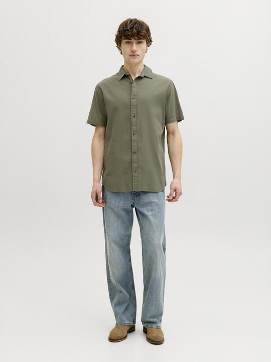 Produktbild Jack & Jones Jjesummer Linen Blend Shirt S/S Sn (M)