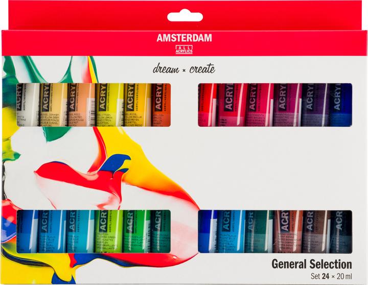 Image du produit Amsterdam Set de peinture acrylique (480 ml)
