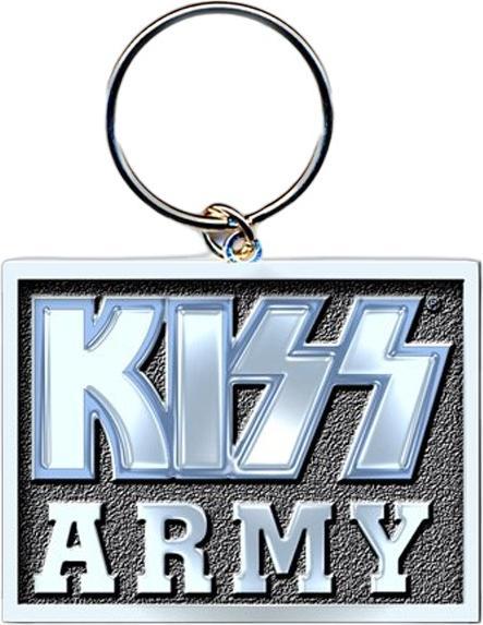 Actual product image KISS Army Block Keyring