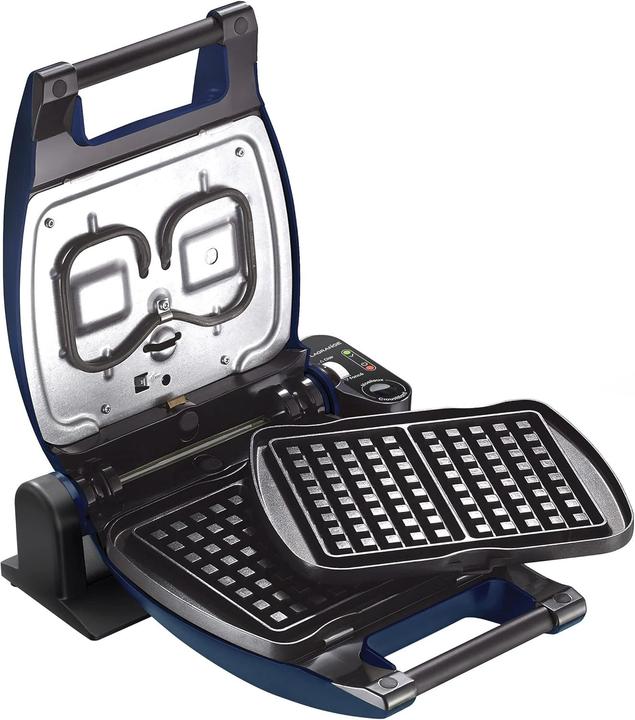 Actual product image Lagrange Premium Waffle Maker, 1200W, 3 Included Plates, Reversible, Made in France, Personalized Cooking