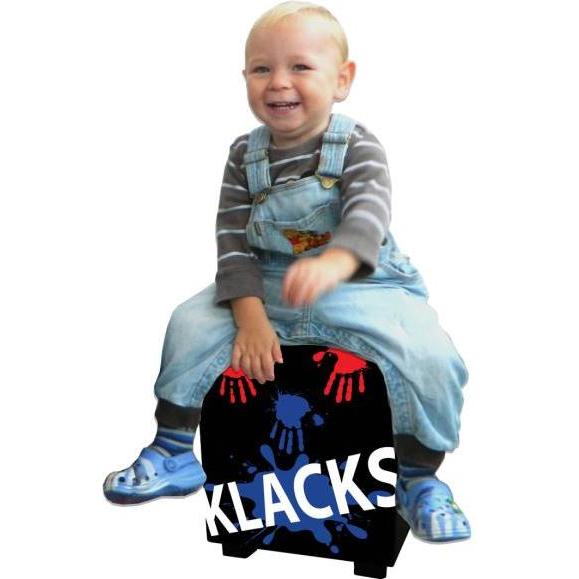 Thumbnail - Baff Klacks Trommelhocker Schwarz Cajon für Kinder, Perkussion, Schwarz