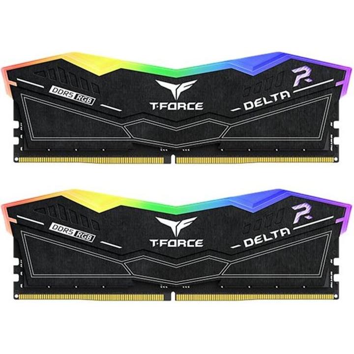 Team Group dimm 32gb ddr5-5600 kit arbeitsspeicher (2 x 16GB, 5600 MHz, DDR5-RAM, DIMM), RAM, Schwarz