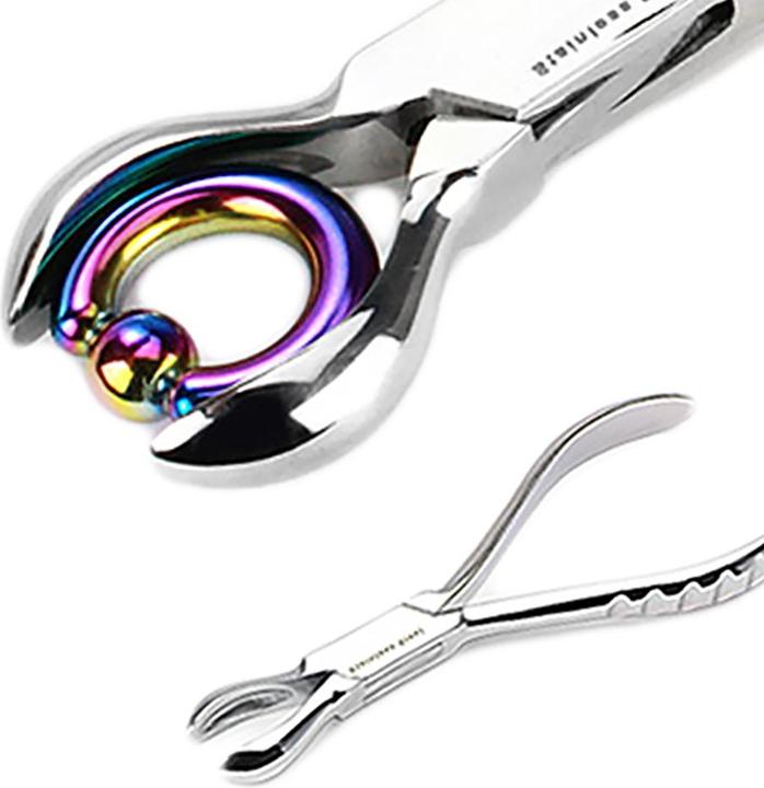 Immagine prodotto Star Piercing Grosse Ring Schliesszange (senza ottone, Acciaio chirurgico 316L)