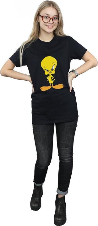 Immagine prodotto Looney Tunes Maglietta boyfriend in cotone di Tweety Angry (L)
