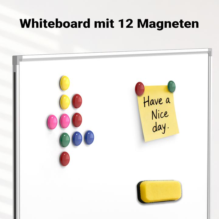 Produktbild Wiltec Magnetisches Whiteboard (90 x 60 cm)