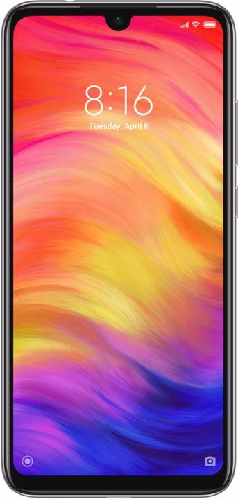 Xiaomi Redmi Note 7 (64 GB, White, 6.26", Hybrid Dual SIM, 4G)