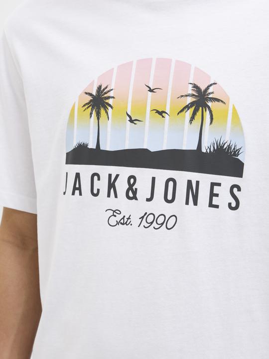 Produktbild Jack & Jones Gedruckt Rundhalsausschnitt T-shirt T-shirt (M)