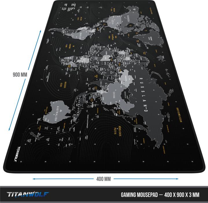 Immagine prodotto Titanwolf Tappetino per mouse da gioco (XXL)