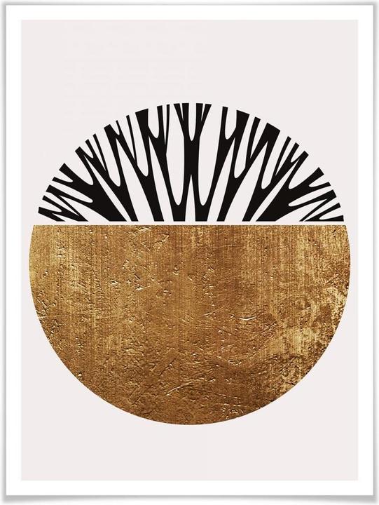 Produktbild Trenddeko Baum des Lebens - Gold (100 x 120 cm)