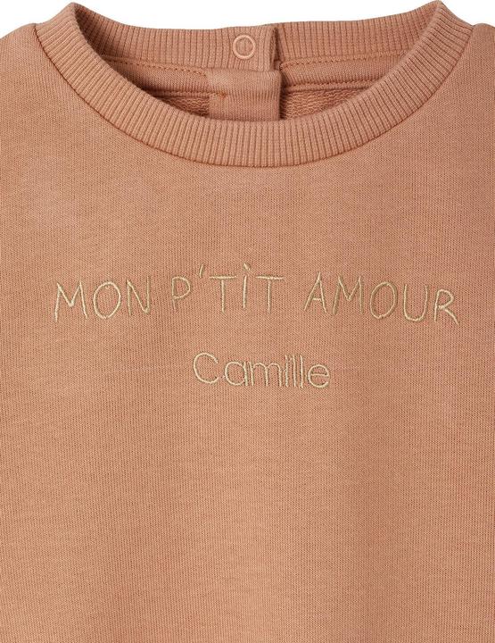 Produktbild Vertbaudet Baby Sweatshirt mit Rüschen, Recycling-Polyester (92, 98)