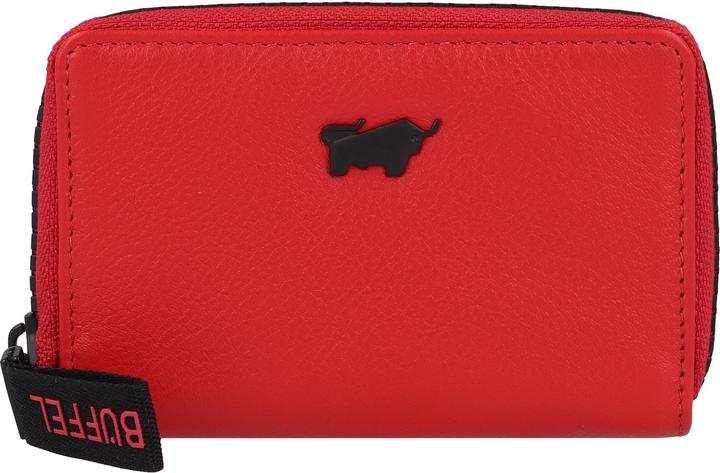 Actual product image Braun Büffel Capri wallet RFID protection leather 11 cm