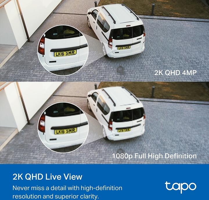 Productafbeelding TP-Link Tapo C720 2K QHD netwerkcamera (2560 x 1440 Pixels)