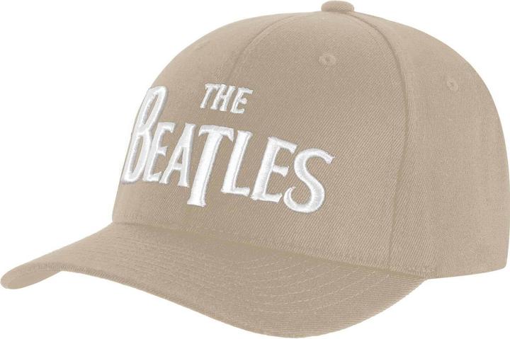 Actual product image The Beatles Unisex Adult Drop T Logo Baseball Cap (One size)