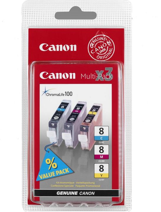 Produktbild Canon CLI-8 Multipack (C, M, Y)
